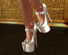 Flapper Champagne Heels