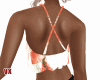 Asian red silk top