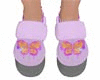 Butterfly Slippers Pink