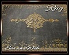 Gray Gold Square Rug