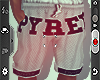 Pyrex Gym shorts White