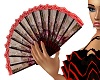 Fan with poses No7