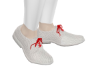 White Leather Brogues
