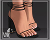 VK~karol Black Sandals