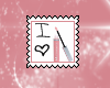 I Heart Lipgloss Stamp