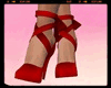 VALENTINE SHOE RED BOW