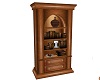 bookcase/ radio
