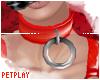 Red ring collar