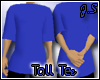 J.S Blue Tall Tee