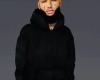 All black Hoody