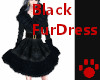 Black Fur Dress