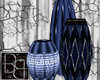 BB Blue Vases