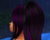 Purple & Black Hair.