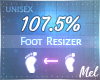 M~ Foot Scaler 107.5%