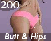 Butt & Hip Scale 200 F