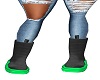 GREEN RAIN BOOTS