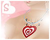 *S Cupid Struck Necklace