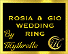 ROSIA & GIO WEDDING RING