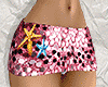 Pink Sequin Mini Skirt