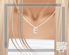 聹△ E Necklace