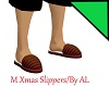 AL/M Xmas Slippers