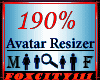 Avatar Scaler 190%