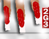 2G3. FRENCH RED MANICUR