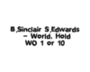 Sinclair Edwards - World