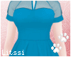 ♔Lolita Blue Dress