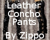 Leather Concho pants