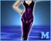 M+ Purple PVC bodysuit