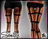 !Caged Leggings Blk :REP