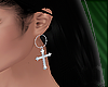 Derivable Cross Earring