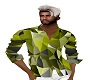 Lime Geo shirt/Gee