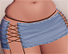 B. MINI SKIRT + BROWN