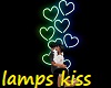 Lamps Coeur Kiss Neon