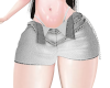 Denim skirt grey