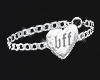 $ BFF heart bracelet