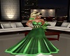 Mia Green Gown w/ Add On