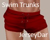 Swim Trunks Red