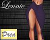 ~Lennie Purple Skirt