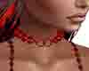 perla collar red