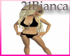 21b-black glitter bikini