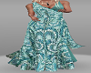 Aqu Flowers Gown