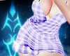 ☾ Purple Gingham Dress
