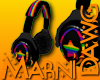 Rainbow Star Headphones