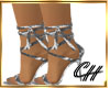 CH-Sue Silver  Heels