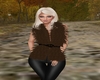 Brown Fur Vest