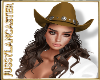 Cowgirl Hat Brown