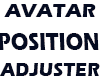 Avatar Position Adjuster